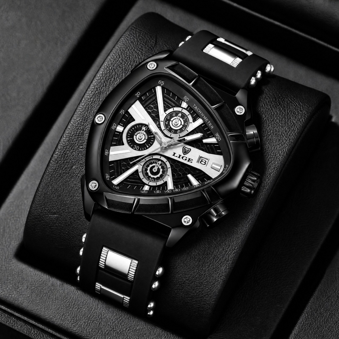 KESTREL | Shield-Case Multi-Dial Watch, 50mm