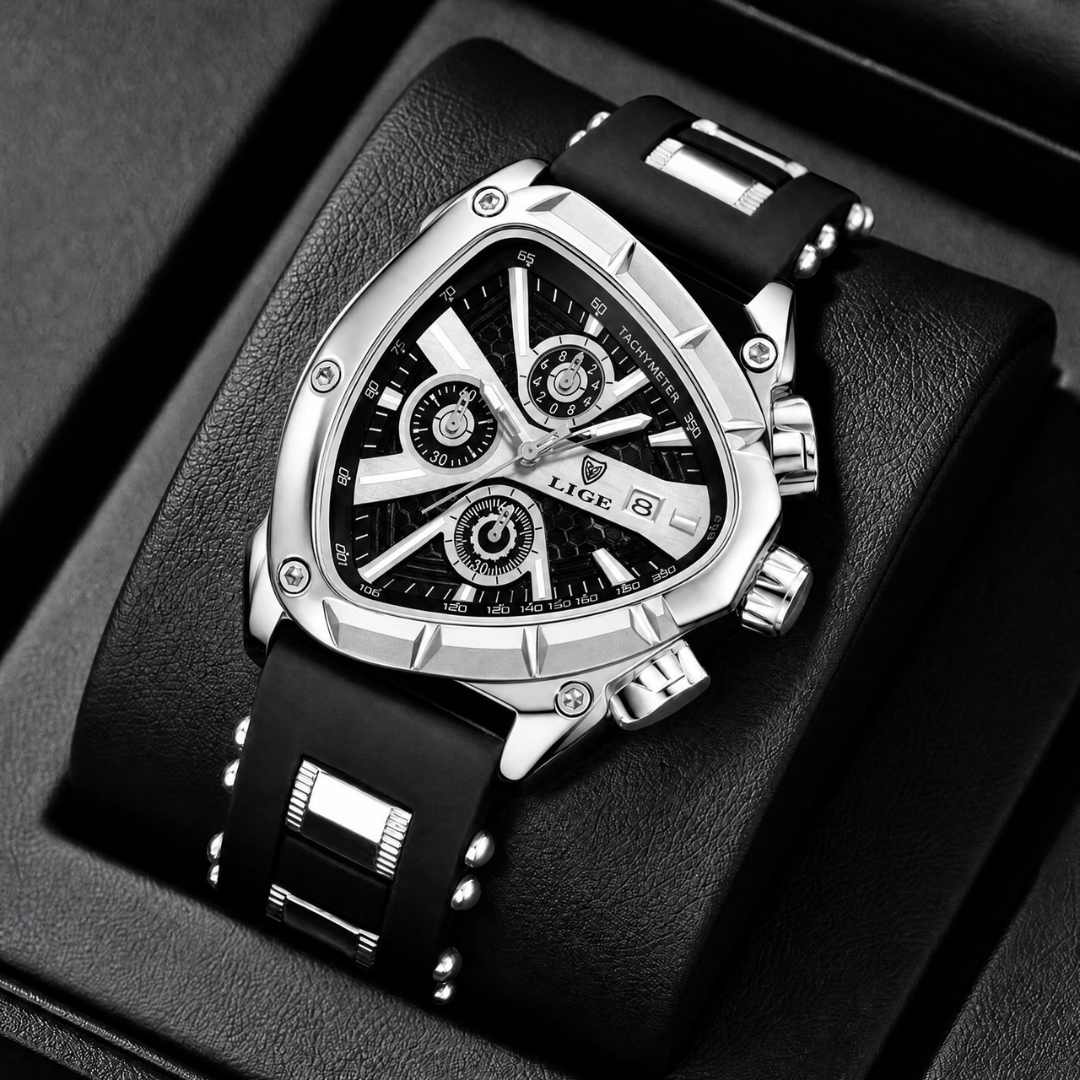KESTREL | Shield-Case Multi-Dial Watch, 50mm