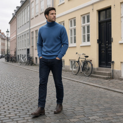 Rowan | Men's Roll-Neck Jumper