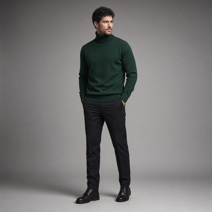 Rowan | Men's Roll-Neck Jumper