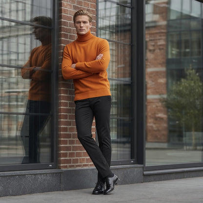 Rowan | Men's Roll-Neck Jumper