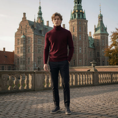 Rowan | Men's Roll-Neck Jumper