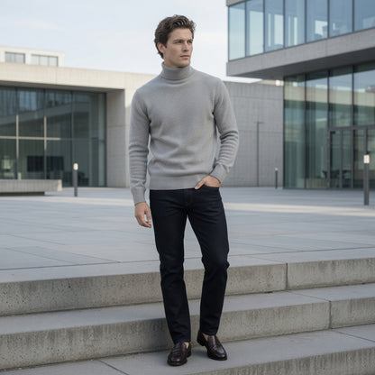 Rowan | Men's Roll-Neck Jumper
