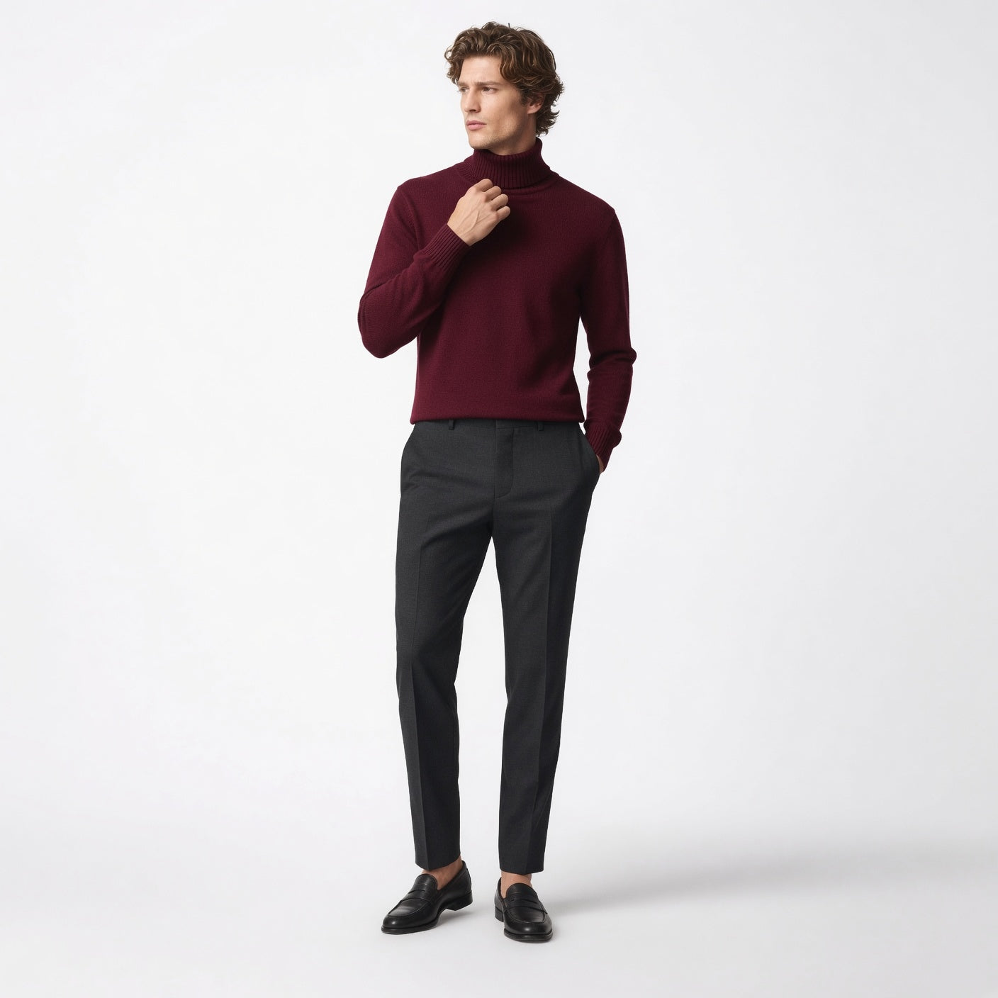 Rowan | Men's Roll-Neck Jumper