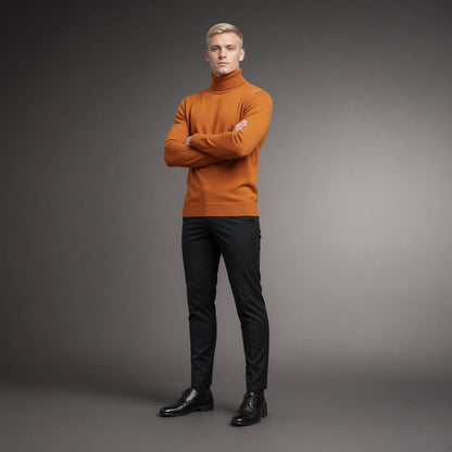 Rowan | Men's Roll-Neck Jumper