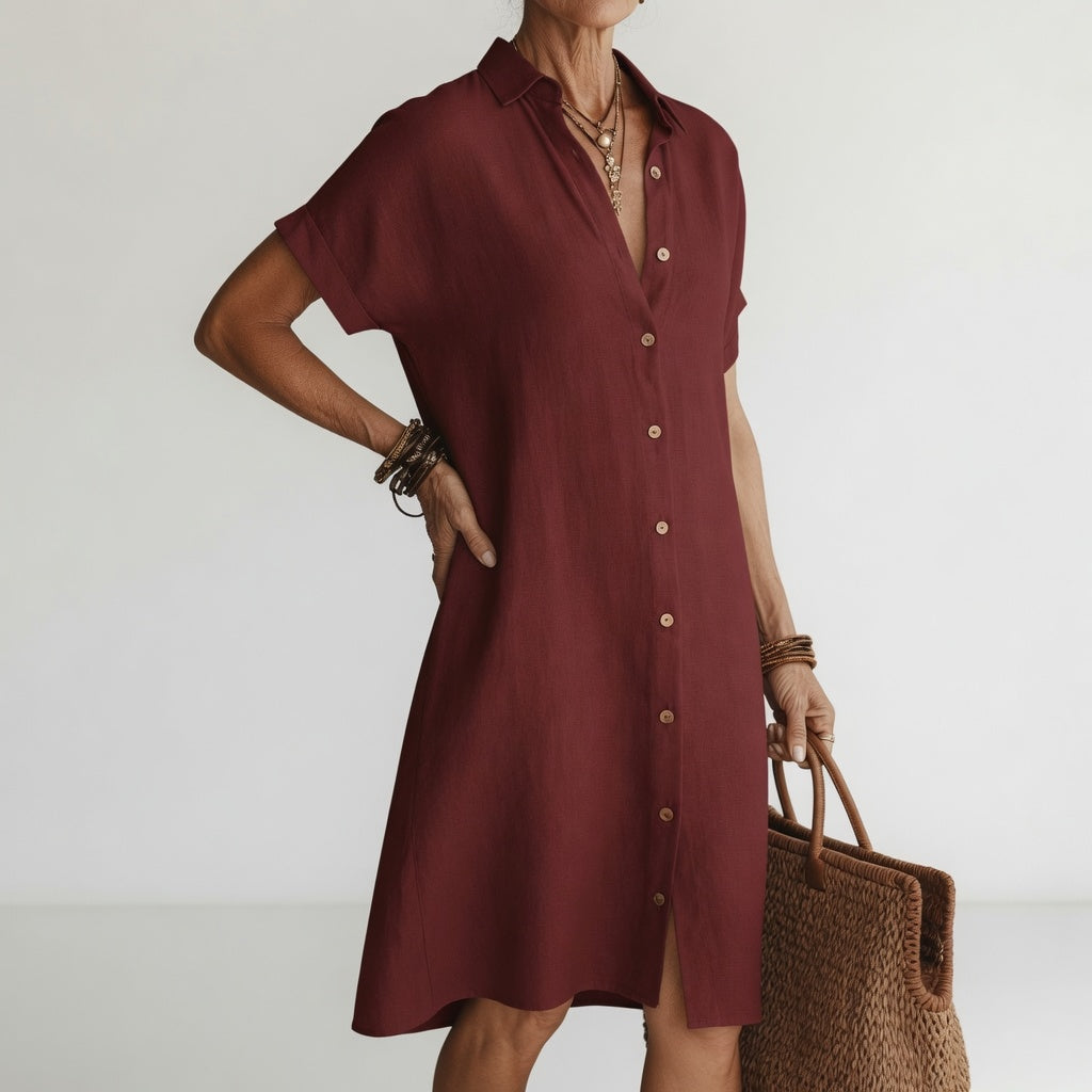 Willow | Women's Midi Shirt Dress