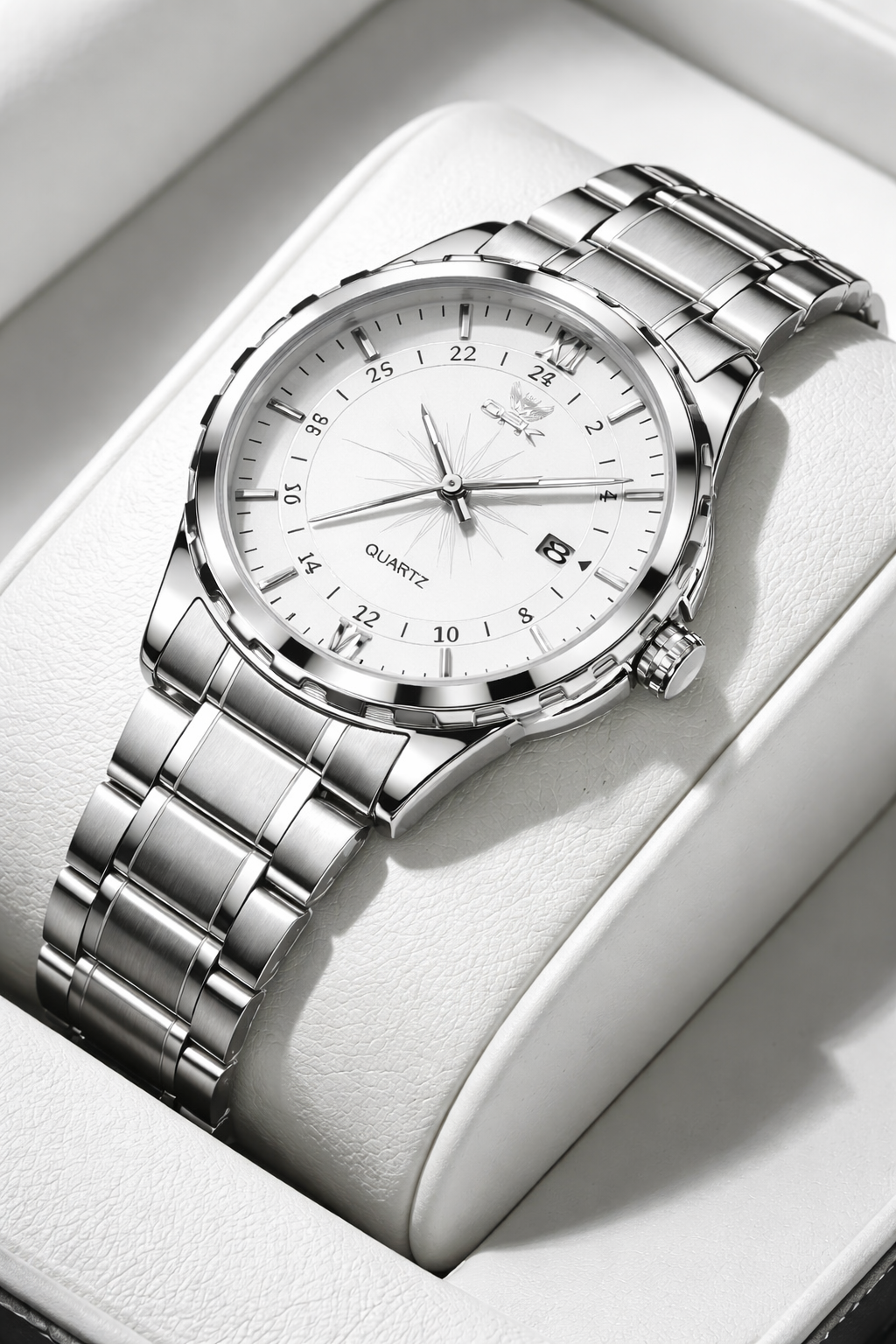 Sterling | Men's Steel-Strap Quartz Watch
