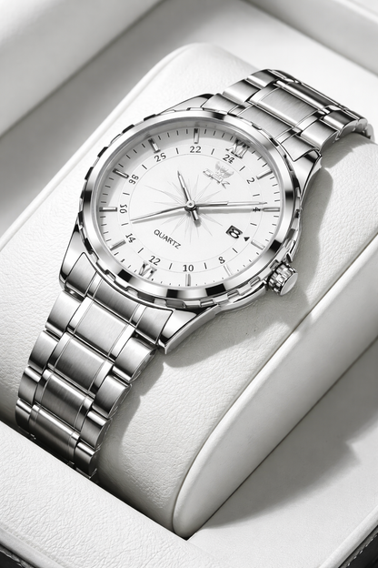 Sterling | Men's Steel-Strap Quartz Watch