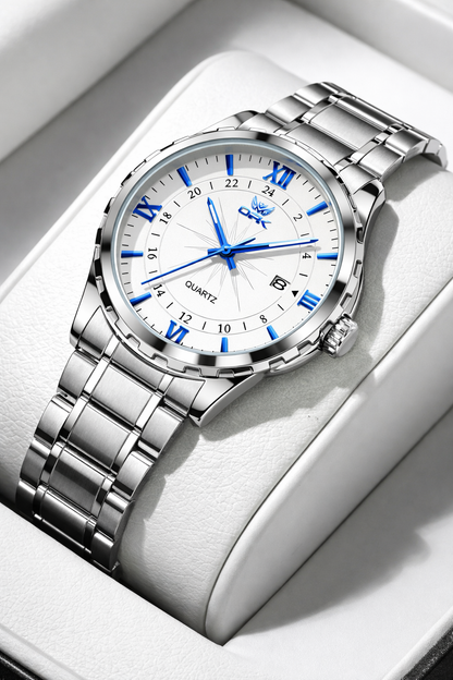 Sterling | Men's Steel-Strap Quartz Watch