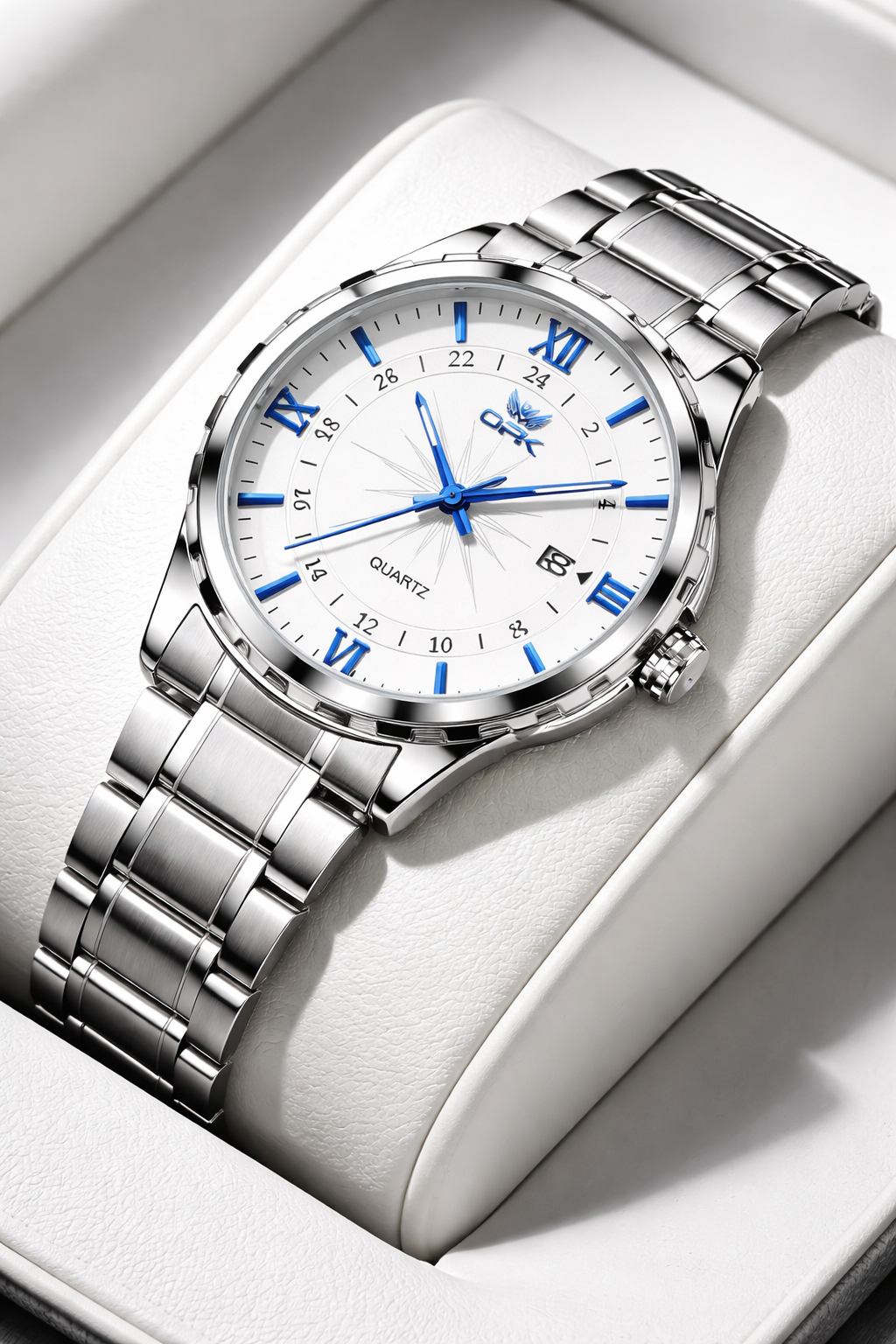 Sterling | Men's Steel-Strap Quartz Watch