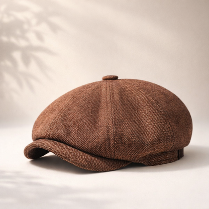 Albert | Herringbone Baker Boy Cap