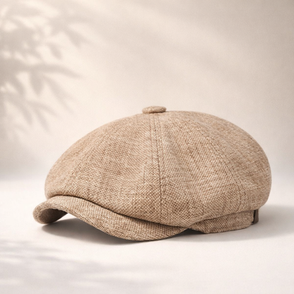Albert | Herringbone Baker Boy Cap