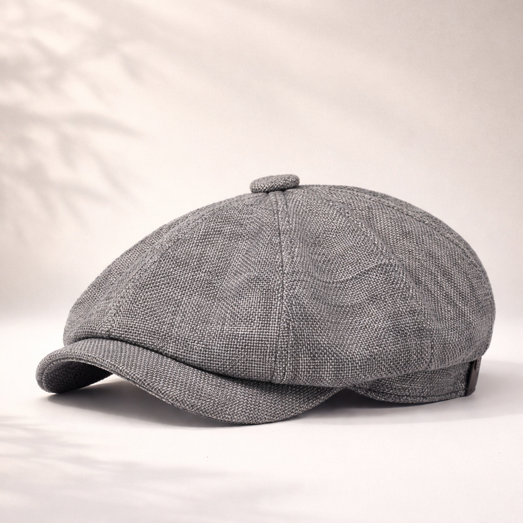Albert | Herringbone Baker Boy Cap