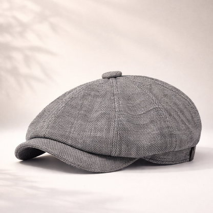 Albert | Herringbone Baker Boy Cap