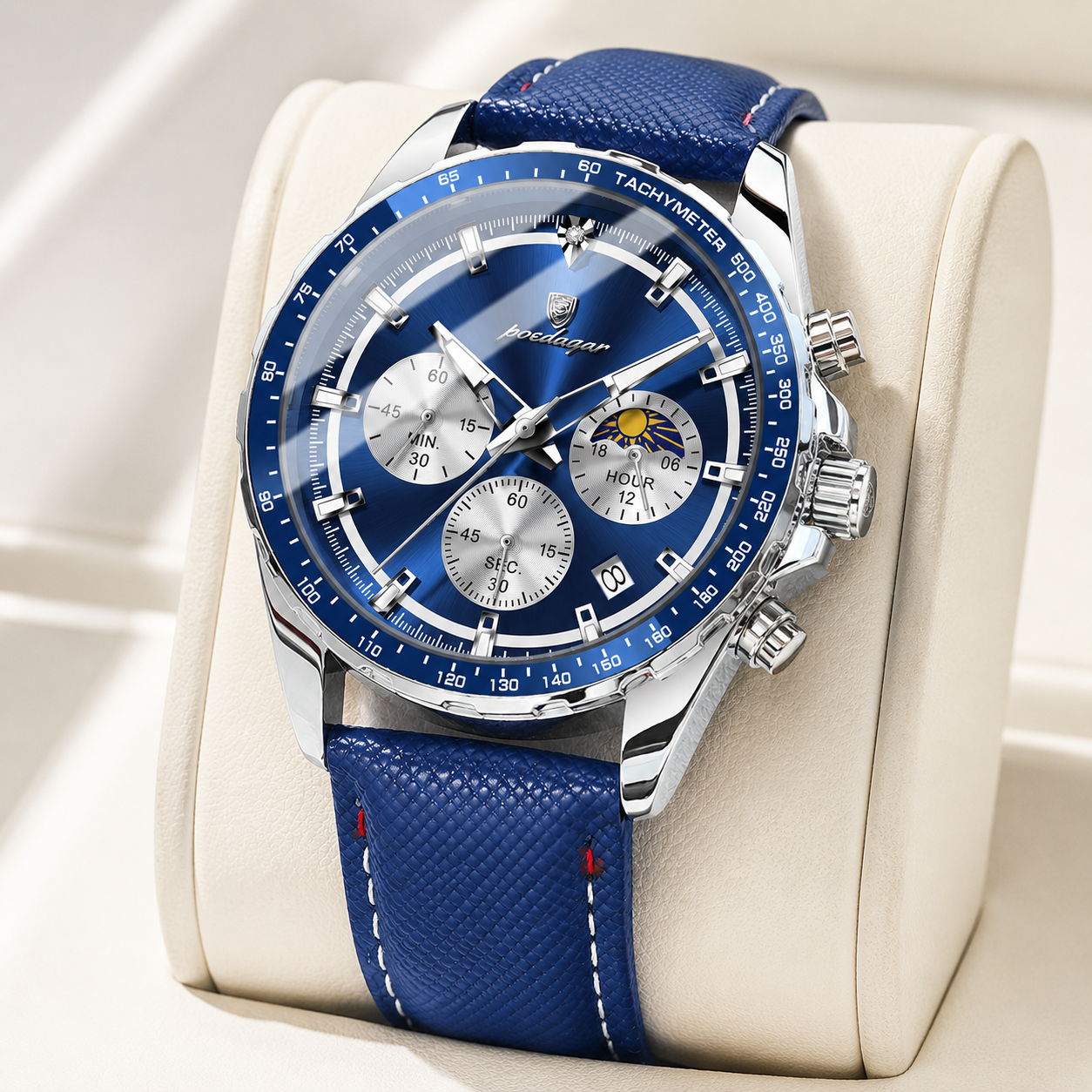 Moretti Premium Leather Chronograph