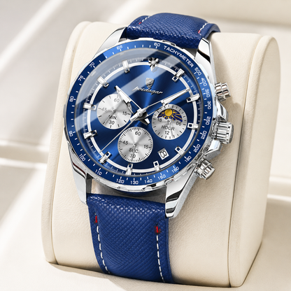 Moretti Premium Leather Chronograph