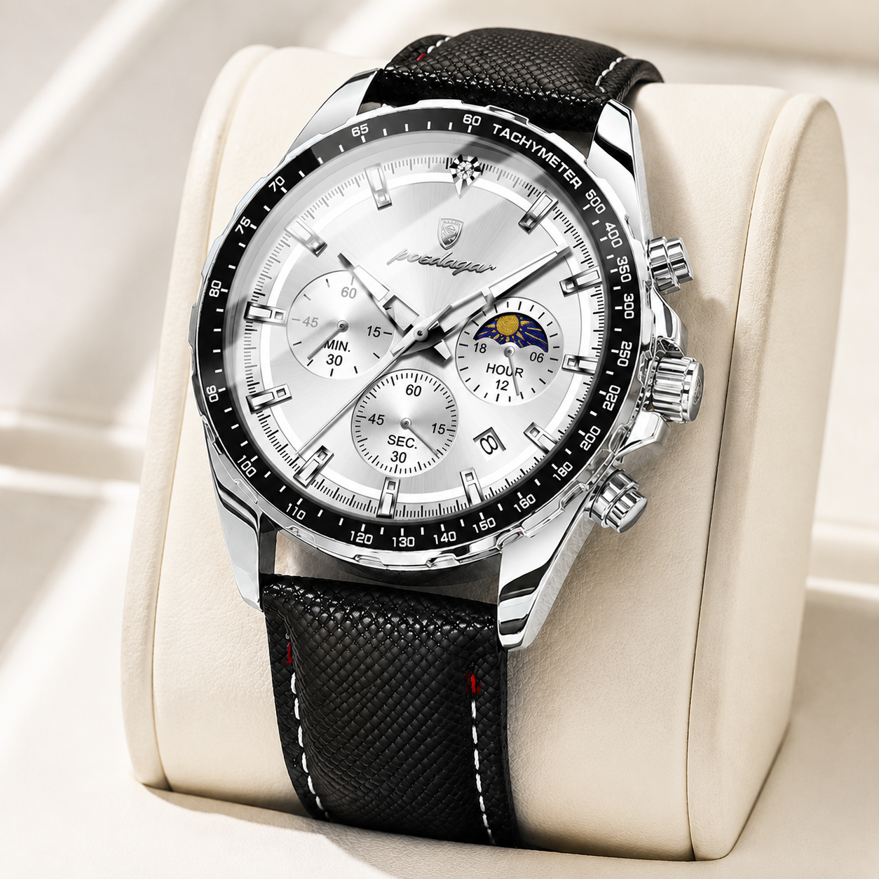 Moretti Premium Leather Chronograph