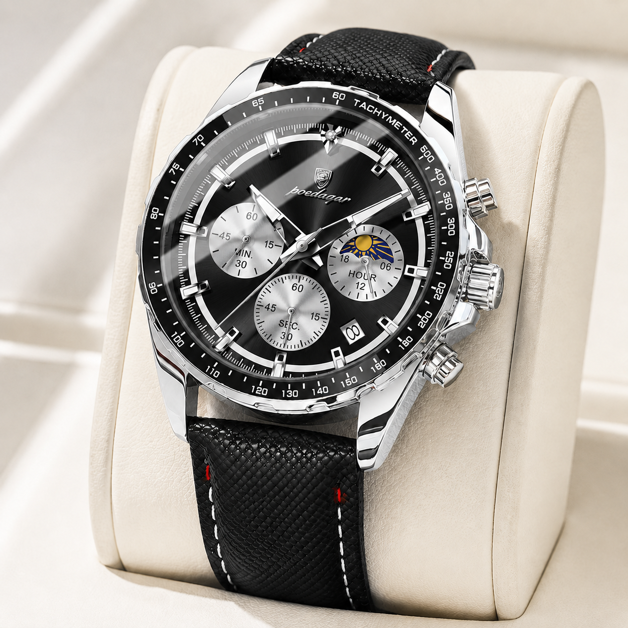 Moretti Premium Leather Chronograph