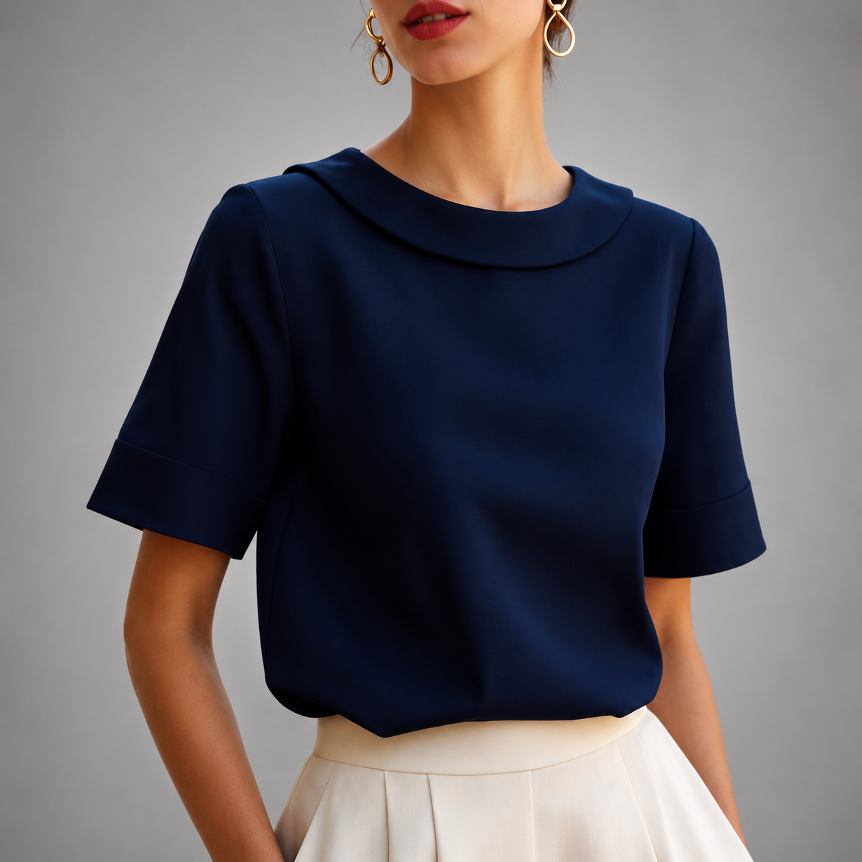 The Camille Classic Blouse