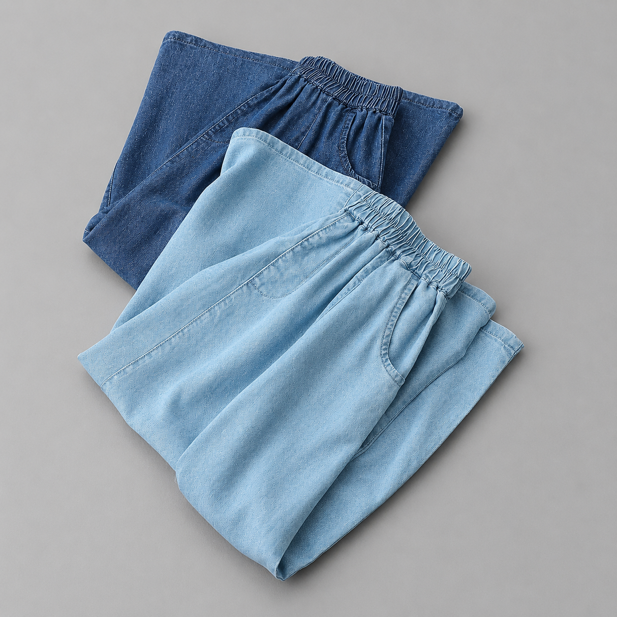 Marcellé Flow Denim Skirt