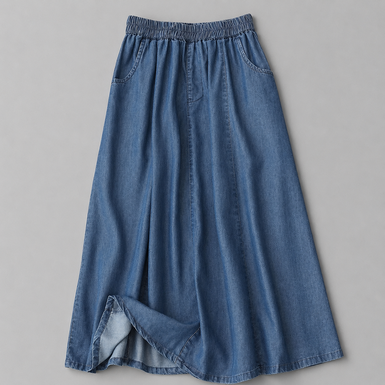 Marcellé Flow Denim Skirt