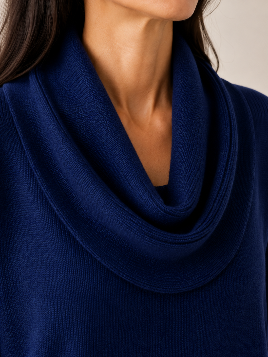 THEA | Cowl Neck Knitted Jumper