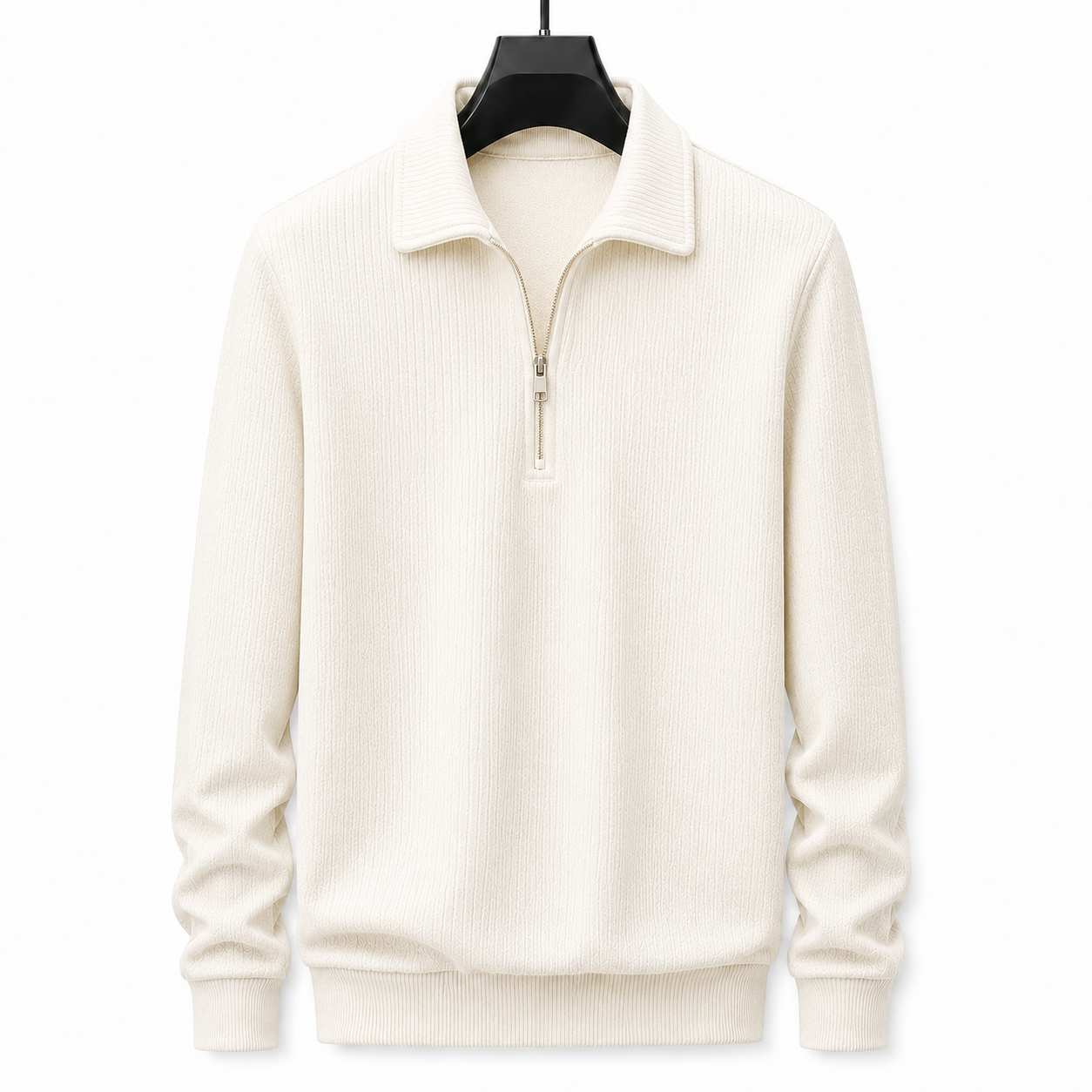Sterling Half-Zip Knit Sweater
