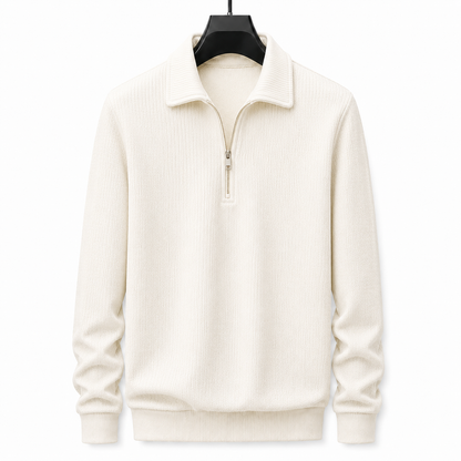 Sterling Half-Zip Knit Sweater