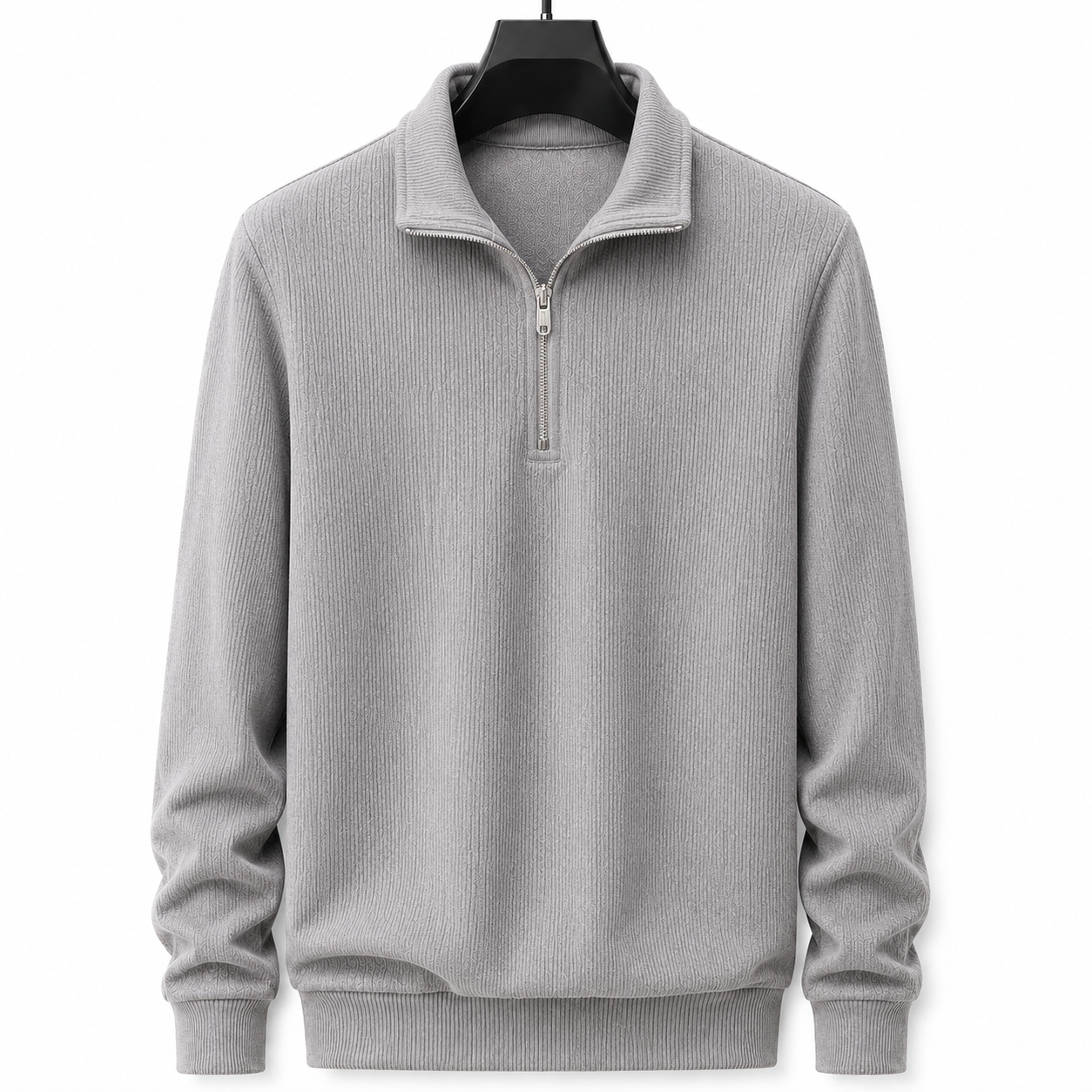 Sterling Half-Zip Knit Sweater