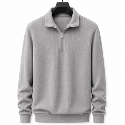 Sterling Half-Zip Knit Sweater