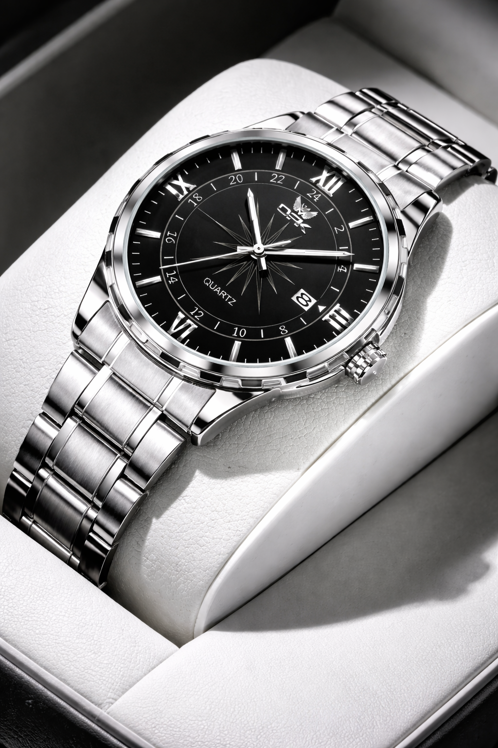 Sterling | Men's Steel-Strap Quartz Watch