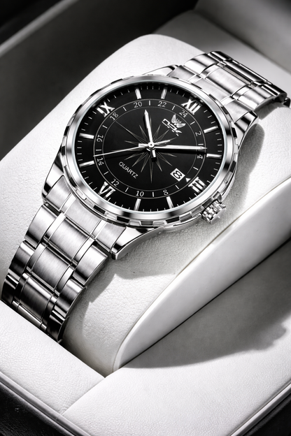 Sterling | Men's Steel-Strap Quartz Watch