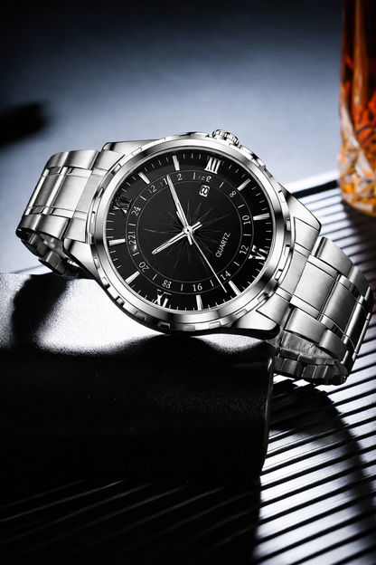 Sterling | Men's Steel-Strap Quartz Watch