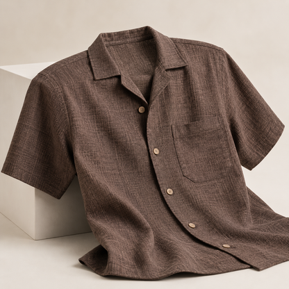 Dario | Cuban Collar Shirt