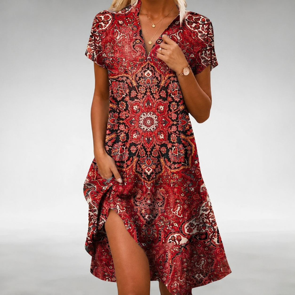 Colette Floral Midi Dress