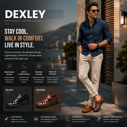 Westmere - Leather Comfort Sandals