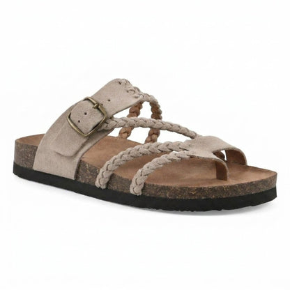 Braided Strap Footbed Sandals