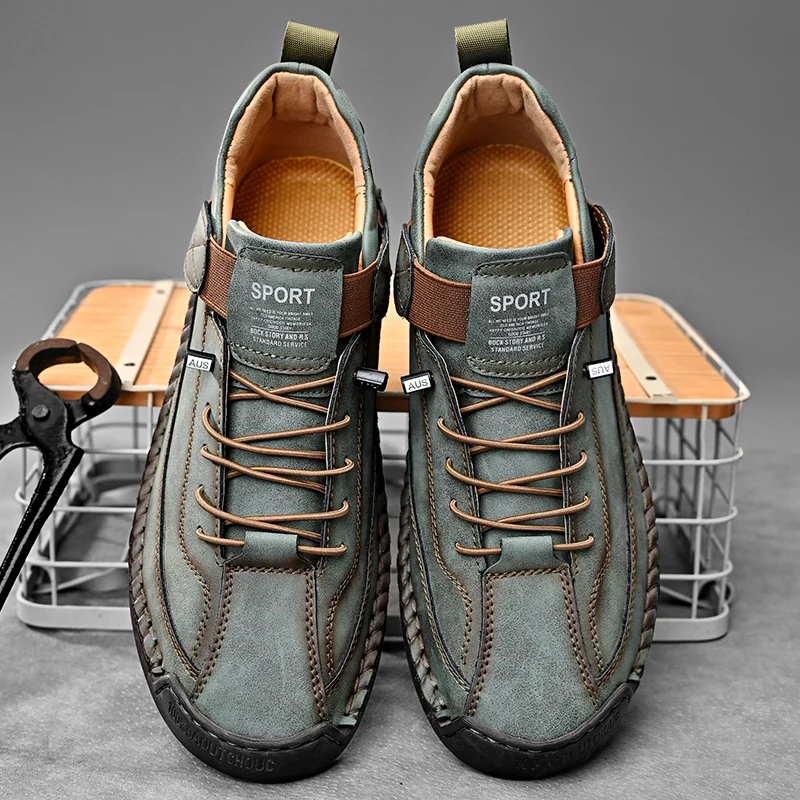 Hawthorne Heritage Leather Sneakers