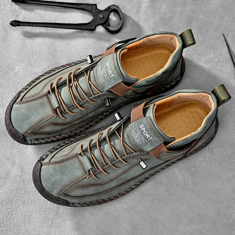 Hawthorne Heritage Leather Sneakers