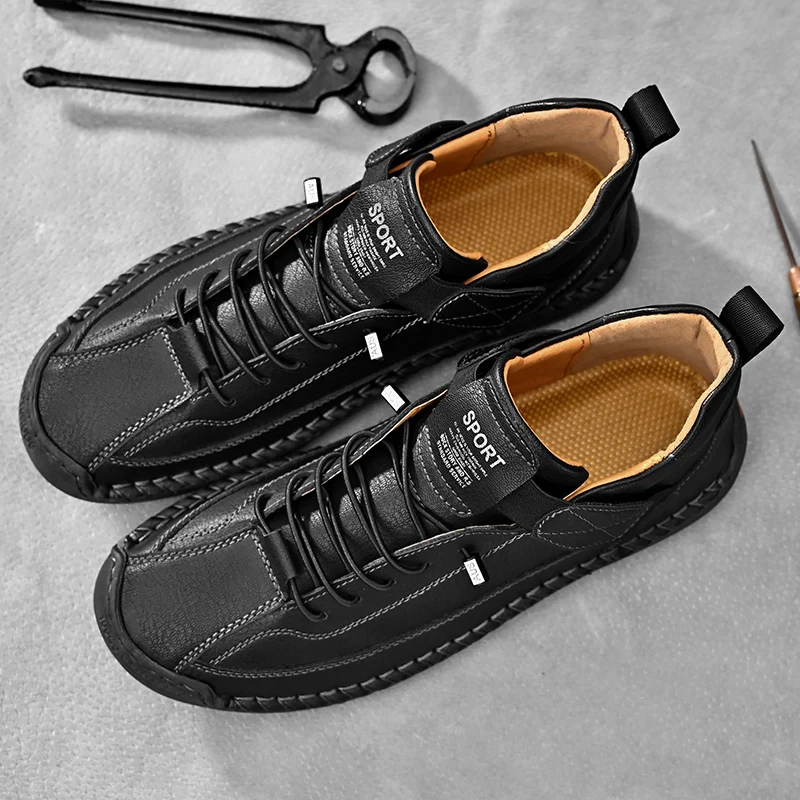 Hawthorne Heritage Leather Sneakers