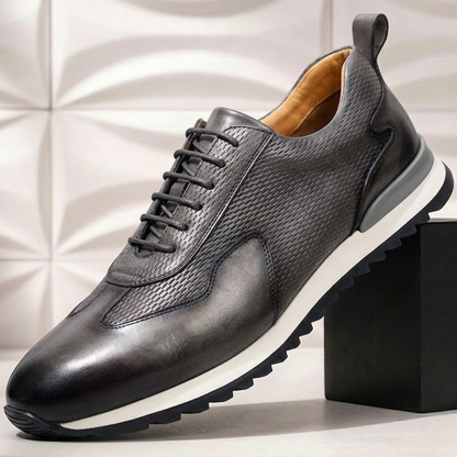 Reuben Cowhide Leather Trainer