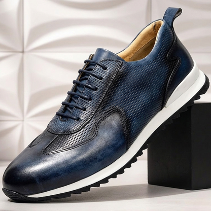 Reuben Cowhide Leather Trainer