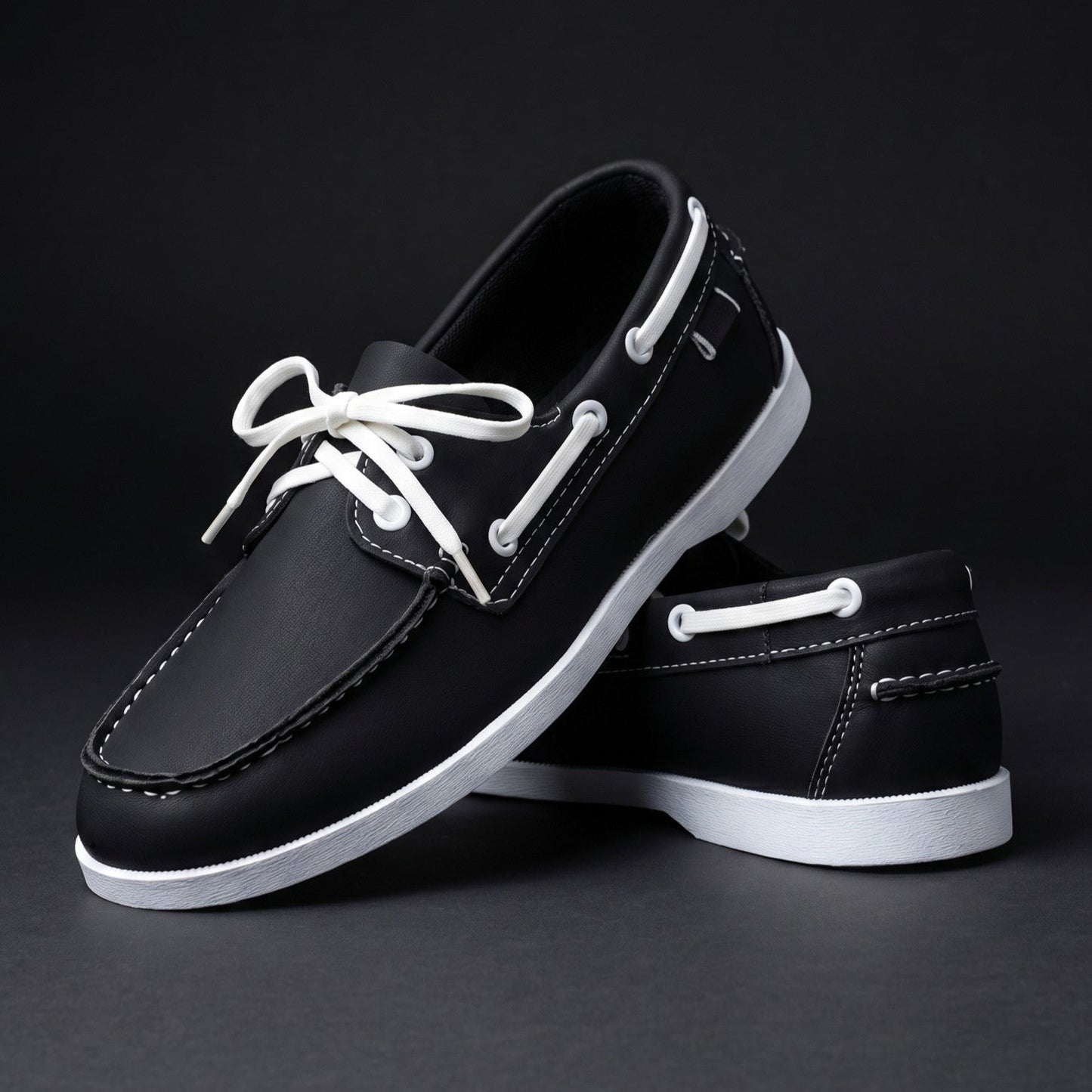 Marlin Leather Boat Shoes