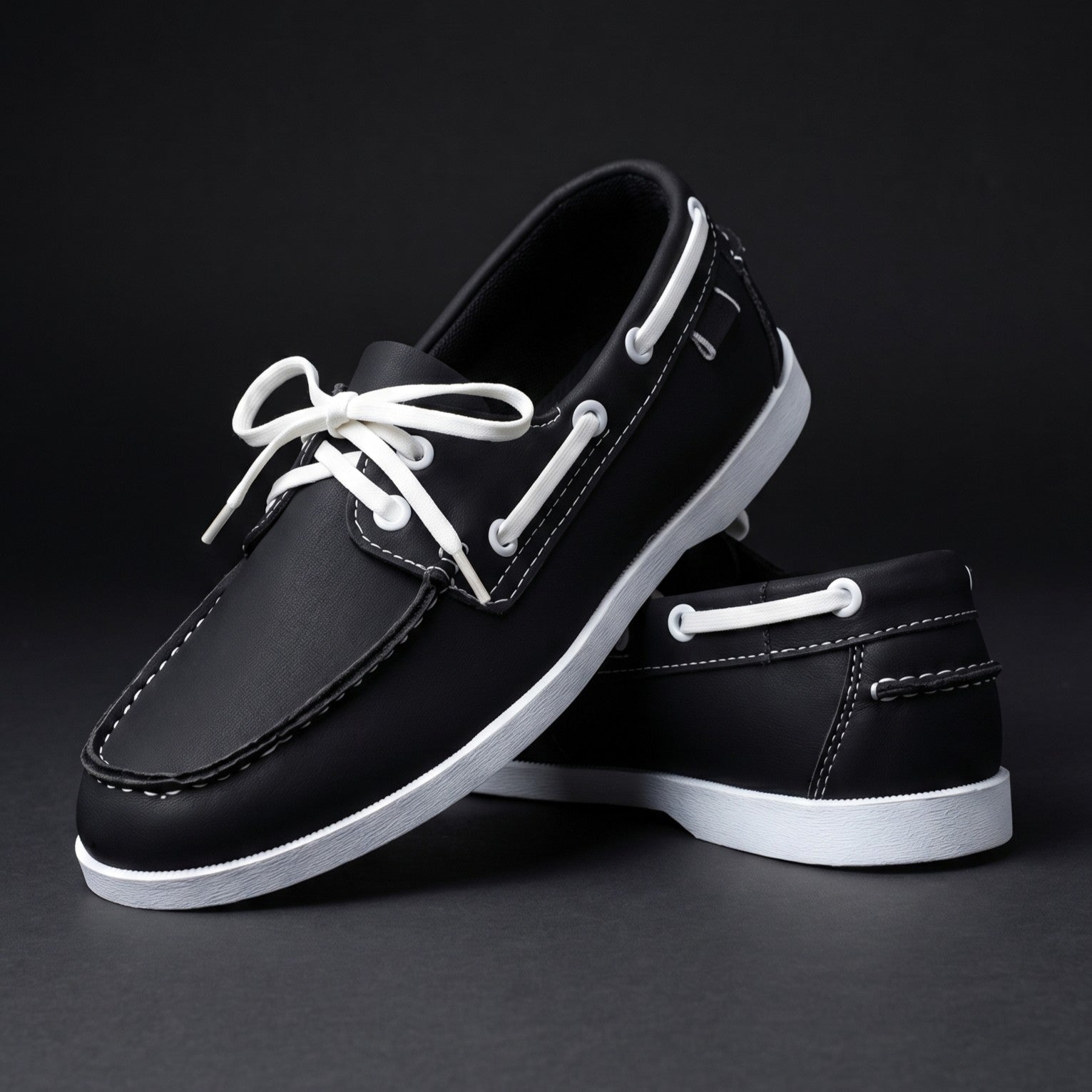 Marlin Leather Boat Shoes