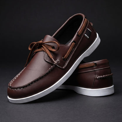 Marlin Leather Boat Shoes