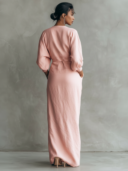 Hugo Linen Maxi Dress