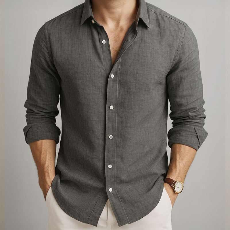 Matteo Essential Linen Shirt