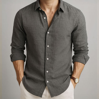 Matteo Essential Linen Shirt