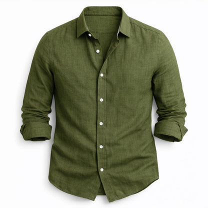 Matteo Essential Linen Shirt
