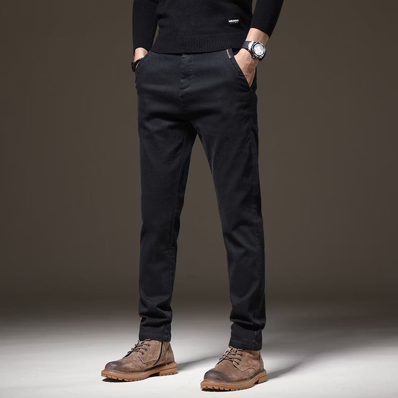 Emil Slim-Straight Trousers